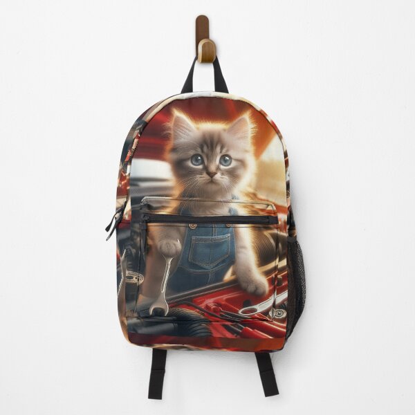 Item preview, Car Mechanic Kitten designed and sold by All-Kittens.