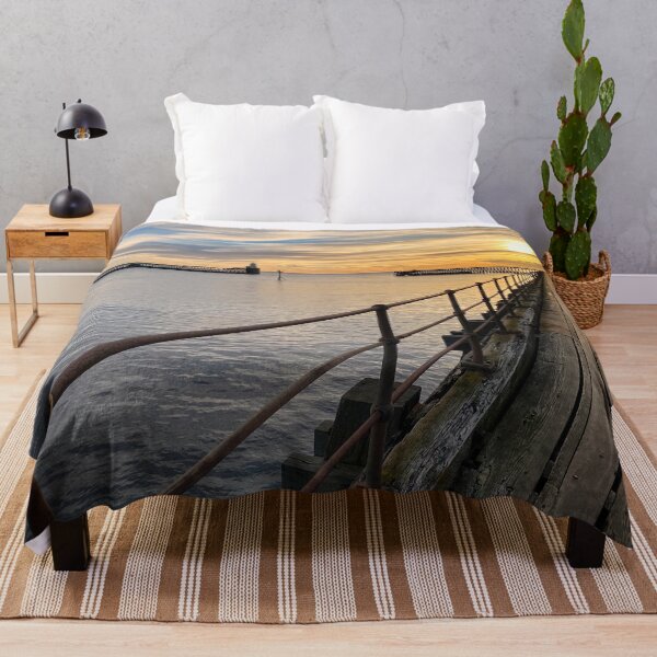 Item preview, January sunrise at the mouth of the River Blyth - Landscape designed and sold by Violaman.
