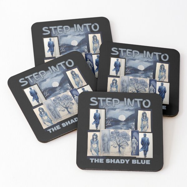 Item preview, STEP INTO THE SHADY BLUE designed and sold by aledfychan.