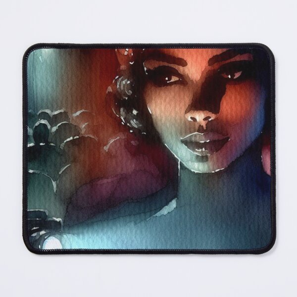Item preview, Neo Noir Vintage Actress in Cinema [Watercolor] designed and sold by RESToRAPTOR.
