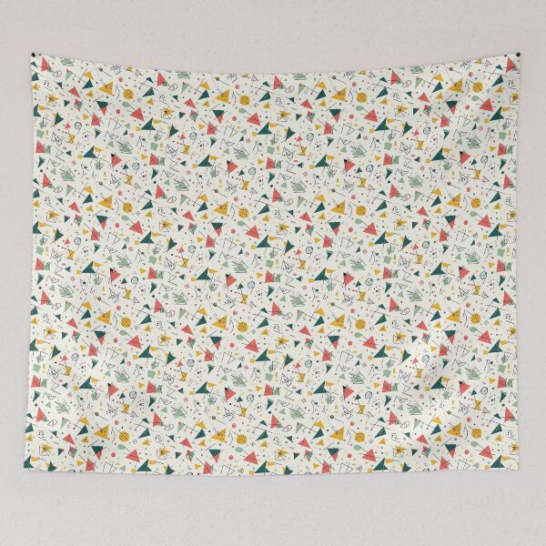 Item preview, Abstract geometry Seamless Pattern #9 designed and sold by Geniecreatives.