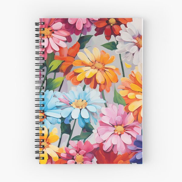 Item preview, Zinnia Tile 18: Rainbow Smiles in a Field of Daisy Dandelions and Sunshine of Nature's Confetti Party designed and sold by TheBrainArt.
