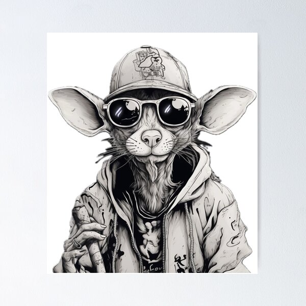 Rat Gang Crew Elder by iServalan Illustration Art by Tale Teller Club Orchestrations Poster