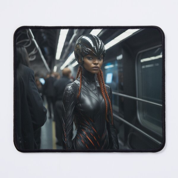 Item preview, Alien Girl Subway designed and sold by oilidesing.