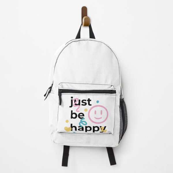 Item preview, Just be happy designed and sold by OlyaMolli.