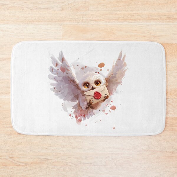 Item preview, A Snowy Owl Brings a Sealed Message - Fantasy designed and sold by Fenay Designs.