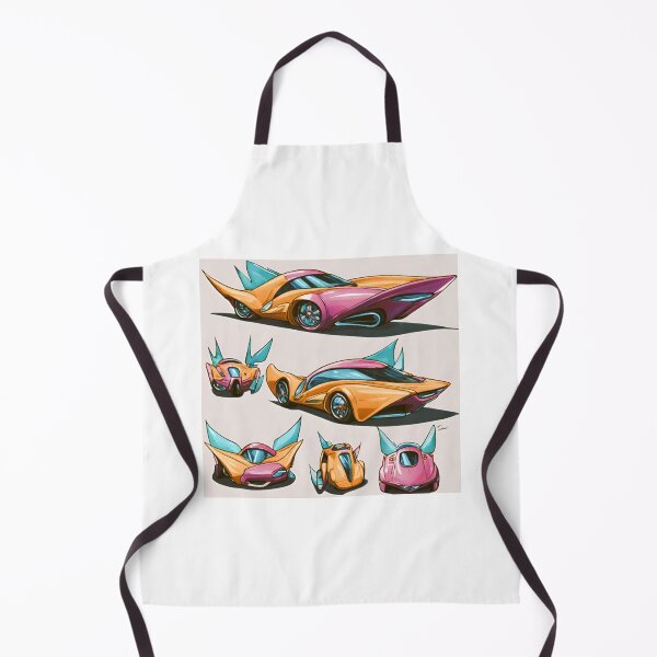 Item preview, comic book car, futuristic with shark fins designed and sold by janjacbu.