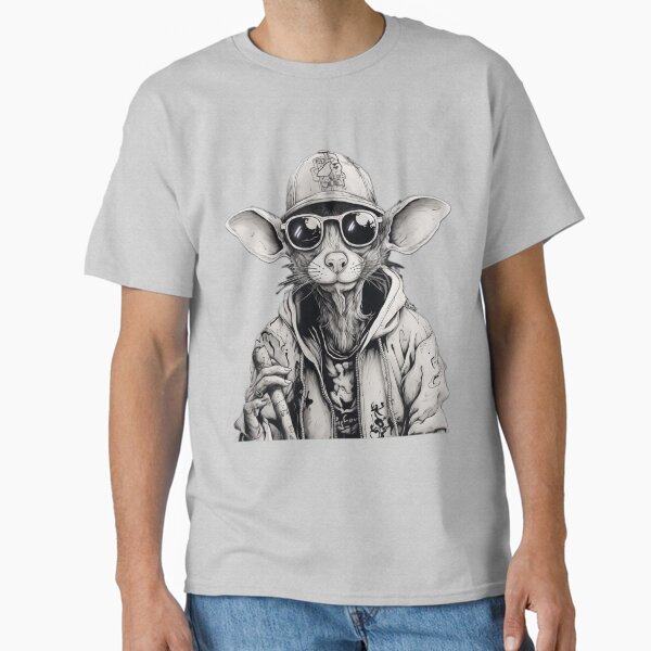 Rat Gang Crew Elder by iServalan Illustration Art by Tale Teller Club Orchestrations Classic T-Shirt