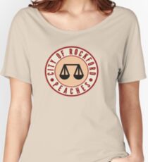 ROCKFORD PEACHES Women's Relaxed Fit T-Shirt
