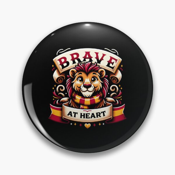 Item preview, Brave at Heart - Wizard Lion - Fantasy designed and sold by Fenay Designs.