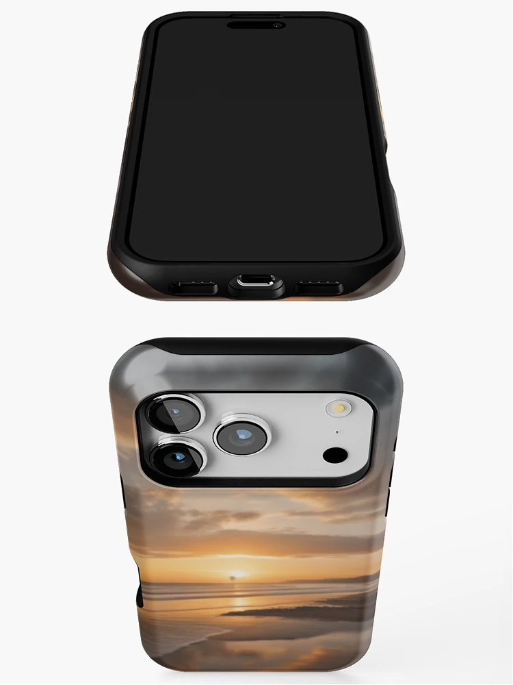 Thumbnail 3 of 4, iPhone Case, Sunset glory designed and sold by BubbleTextBox.