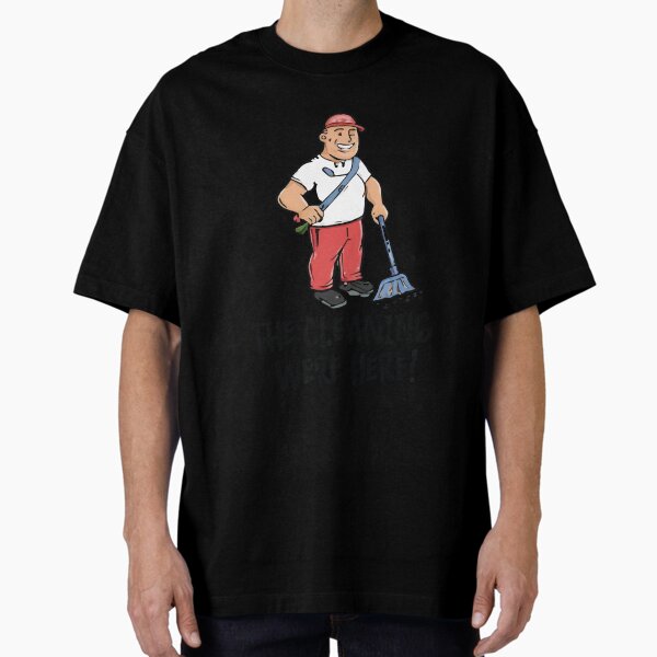 Item preview, Cool shirt for those who like cleaning- 'THE CLEANERS WERE HERE!' designed and sold by Gadget80.
