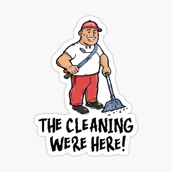 Item preview, Cool shirt for those who like cleaning- 'THE CLEANERS WERE HERE!' designed and sold by Gadget80.