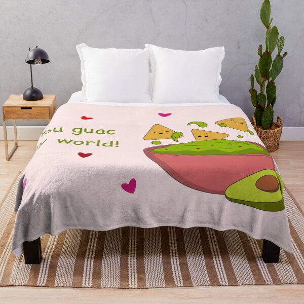 Item preview, You guac my world Funny Valentines Day Pun designed and sold by TD Collective.