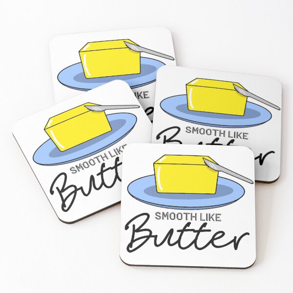 Item preview, Smooth Like Butter - Song Lyric Sticker  designed and sold by SlickCity.