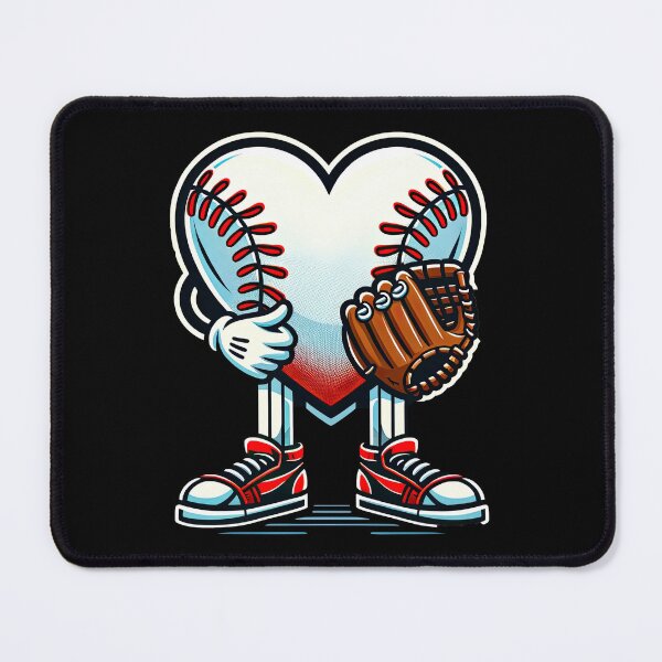 Item preview, Baseball Valentines Day Boys Men Kids Sports T-Shirt designed and sold by MAPDDesigns.