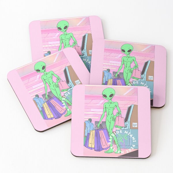 Item preview, Miami Bayside Alien 2024 designed and sold by GleamingGiant.