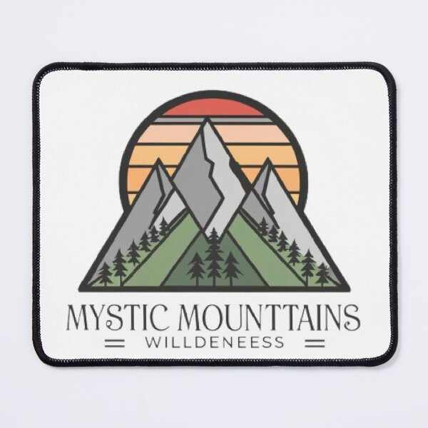 Item preview, Mystic Mountains: Geometric Wilderness Logo designed and sold by badjershop.