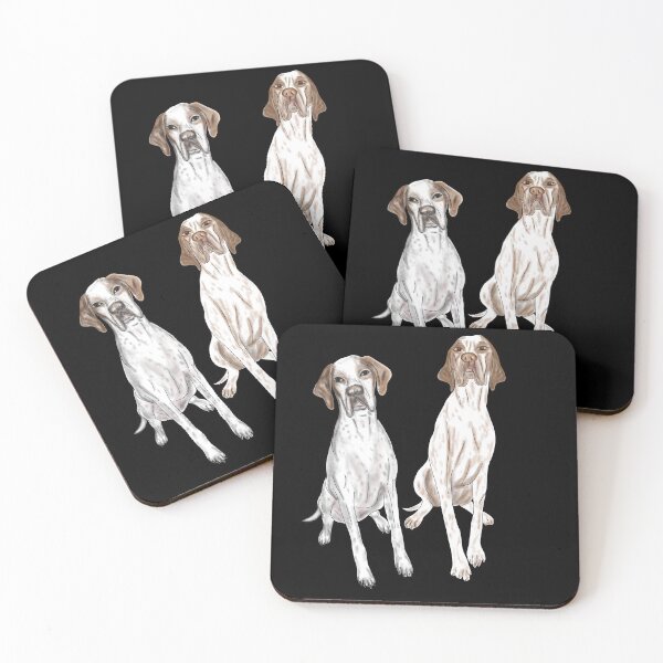 Item preview, English Pointer Dogs designed and sold by MillvilleRidge.
