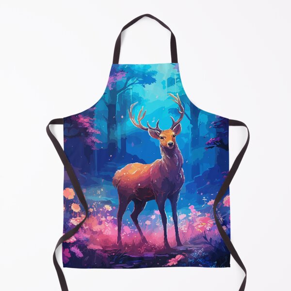 Item preview, Fantasy Deer Calm Pixel Art Illustration designed and sold by LVTFCOarts.