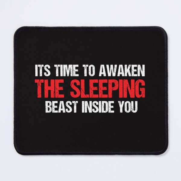 Item preview, ITS TIME TO AWAKEN THE SLEEPING BEAST INSIDE YOU designed and sold by Aiyinyangart.