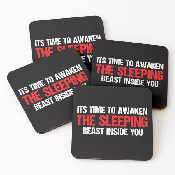 Item preview, ITS TIME TO AWAKEN THE SLEEPING BEAST INSIDE YOU designed and sold by Aiyinyangart.