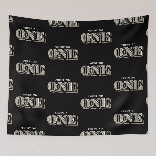 Item preview, trust no one designed and sold by Ratatatts.