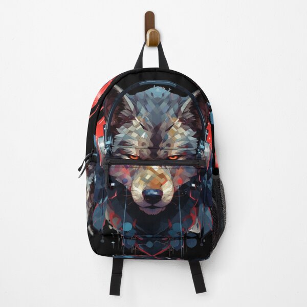 Item preview, WEREWOLF IN HEADPHONES 1 designed and sold by justyna-s28.
