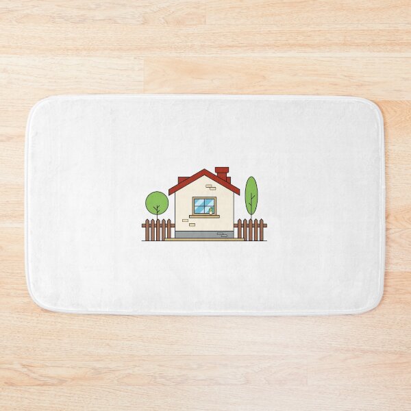 Item preview, Village Farm House at the Back Door designed and sold by ColorCove Designs.