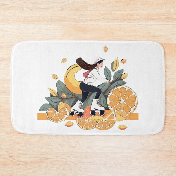 Item preview, Playful Orange Skater designed and sold by omerfdln34.