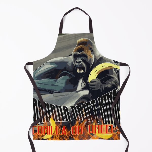Item preview, Banana Drift King : Gorilla On Wheels designed and sold by Adiksonarts.