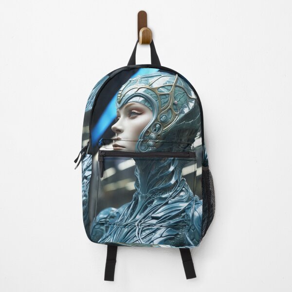Item preview, Alien Girl Portrait designed and sold by oilidesing.
