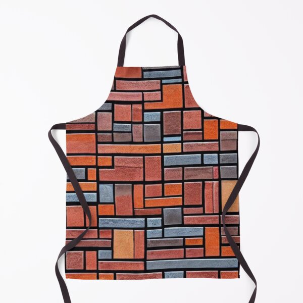 Item preview, Abstract Red and Grey Brick Pattern designed and sold by calibrit.