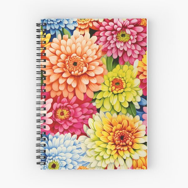 Item preview, Zinnia Tile 19: Rainbow Smiles in a Field of Daisy Dandelions and Sunshine of Nature's Confetti Party designed and sold by TheBrainArt.