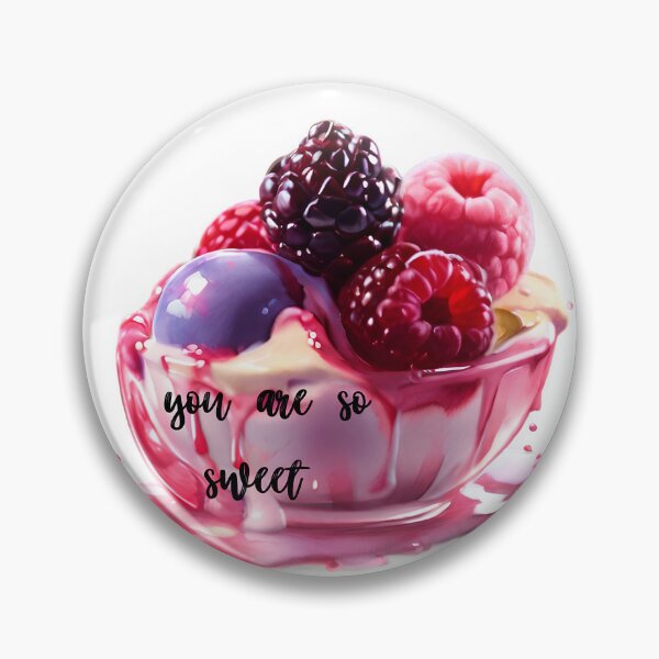 Item preview,  raspberry ice cream designed and sold by bonjourmadame4.