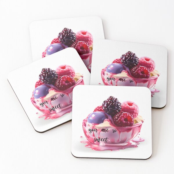Item preview,  raspberry ice cream designed and sold by bonjourmadame4.