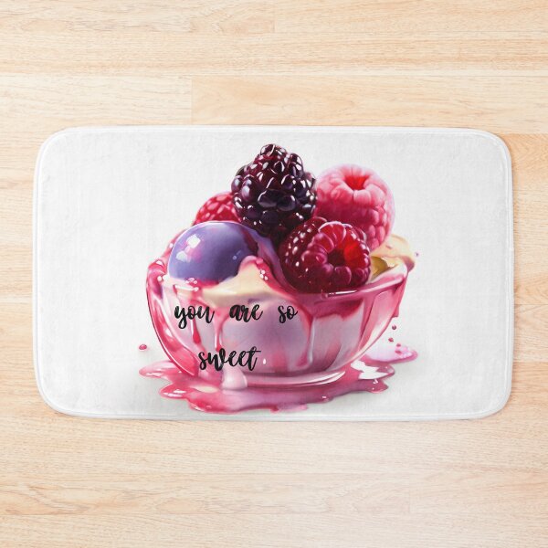 Item preview,  raspberry ice cream designed and sold by bonjourmadame4.