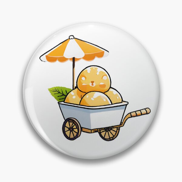 Item preview, Cute Mango Ice Cream Vendor designed and sold by omerfdln34.