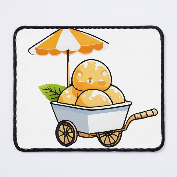 Item preview, Cute Mango Ice Cream Vendor designed and sold by omerfdln34.