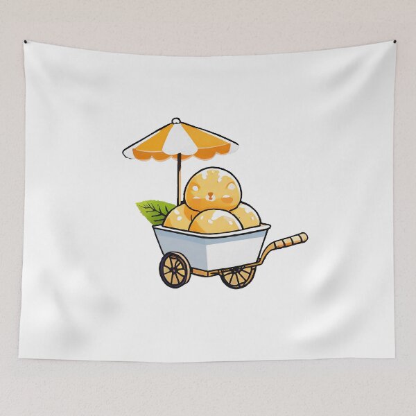 Item preview, Cute Mango Ice Cream Vendor designed and sold by omerfdln34.