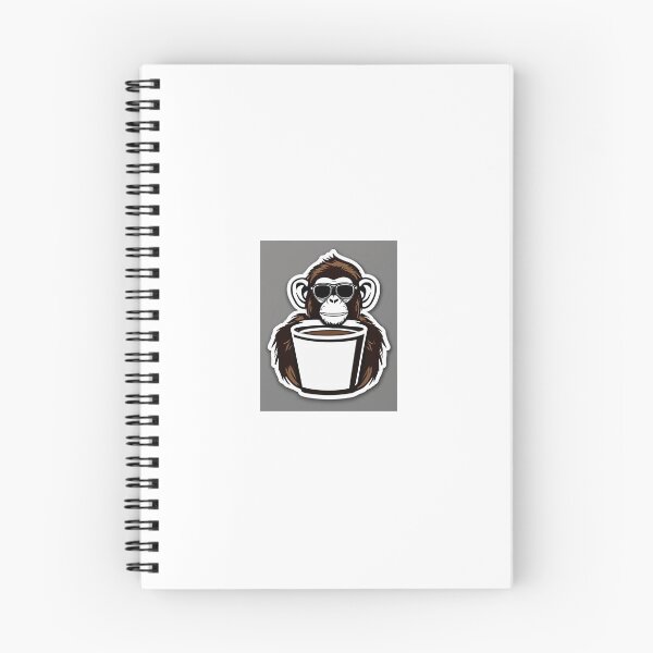 Item preview, cool monkey designed and sold by NYXARTStudio.
