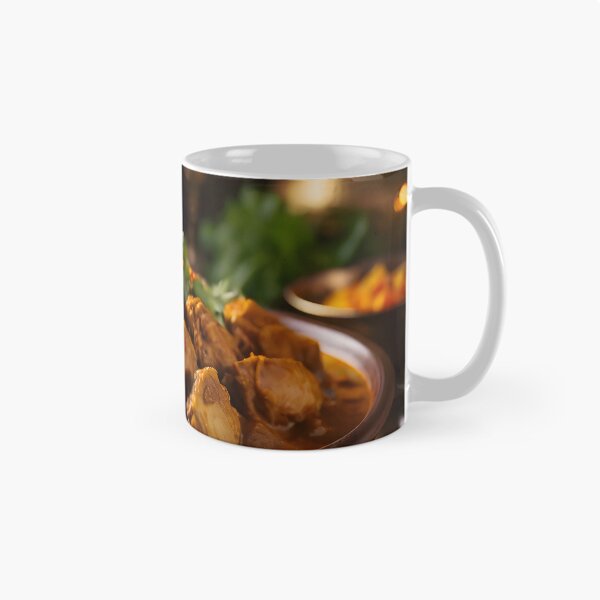 Item preview, Sizzling Delight: Digital Illustration of Chicken Tikka Masala designed and sold by Shafiq Khan.