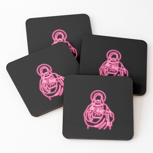 Item preview, Pink Neon Jesus designed and sold by lachataigne.