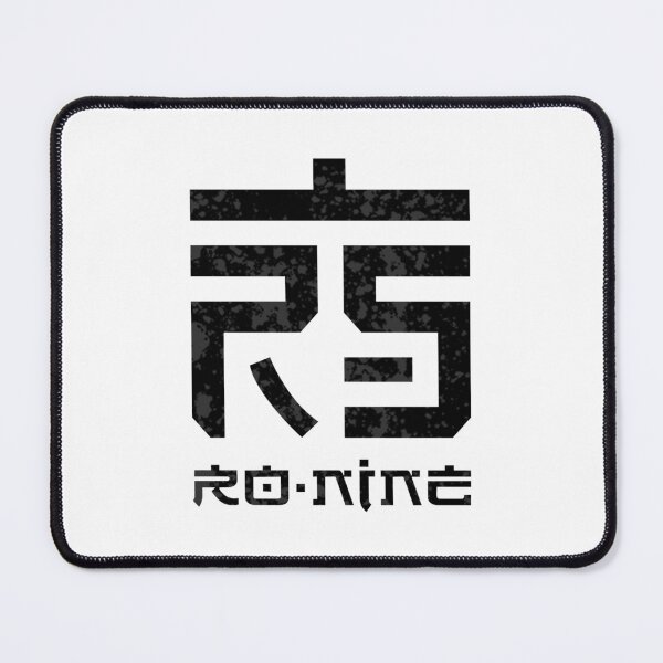 Item preview, Black R-9 Ronine Kanji Logo designed and sold by KumosBrand.