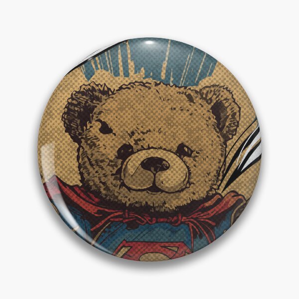 Item preview, Super Ted Heroics - Vintage Comic Teddy Bear designed and sold by Sir Meow Meow.