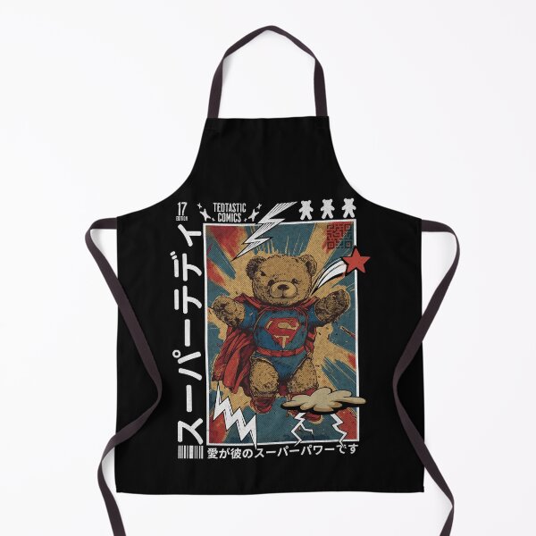 Item preview, Super Ted Heroics - Vintage Comic Teddy Bear designed and sold by Sir Meow Meow.