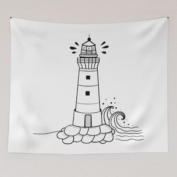 Item preview, Lighthouse designed and sold by OlyaMolli.