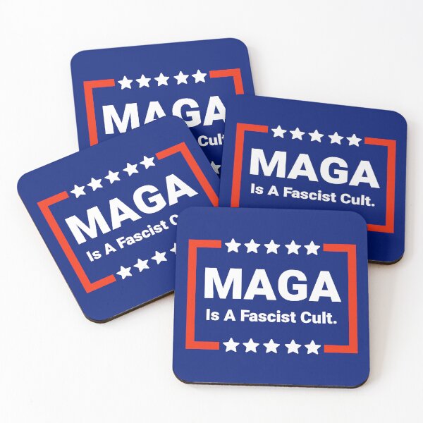 Item preview, MAGA is a fascist cult  designed and sold by Rachel the Artist .