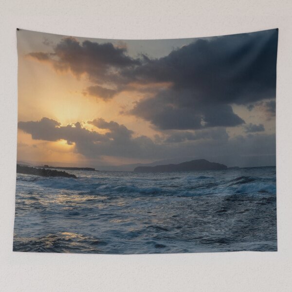Item preview, Sunset over the Aegean designed and sold by Kasia Design.