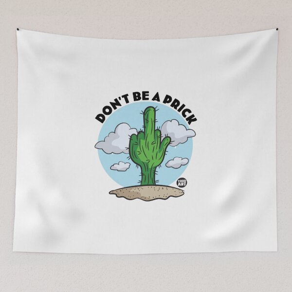 Aperçu de l'œuvre DONT BE A PRICK CACTUS FINGER créée et vendue par TODD GOLDMAN.